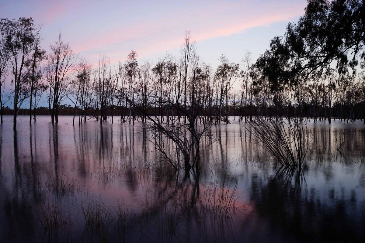 Lake Mournpall at Dusk