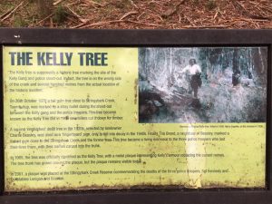 sign at kelly tree